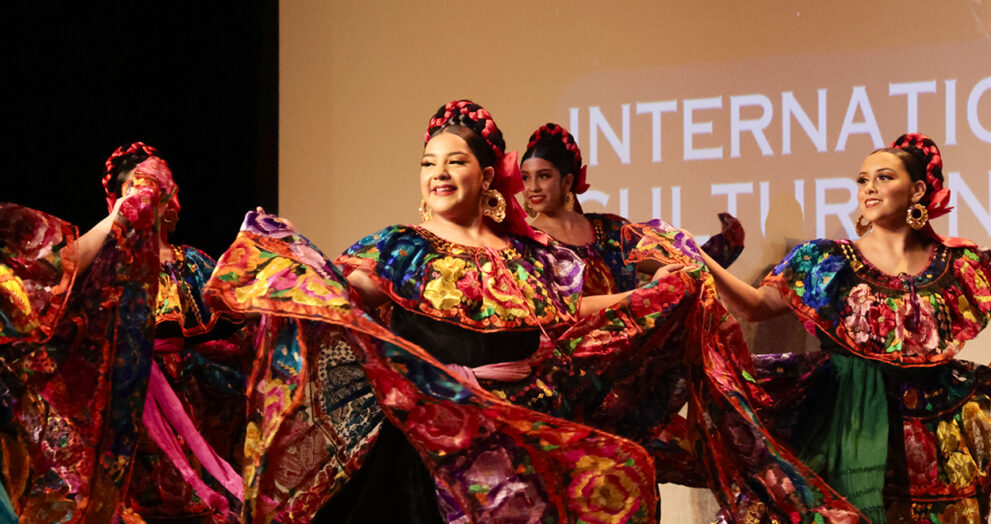 Dancers at International Culture Night