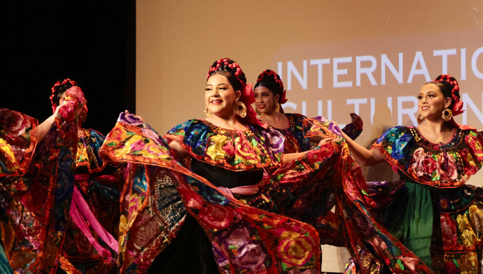 Dancers at International Culture Night